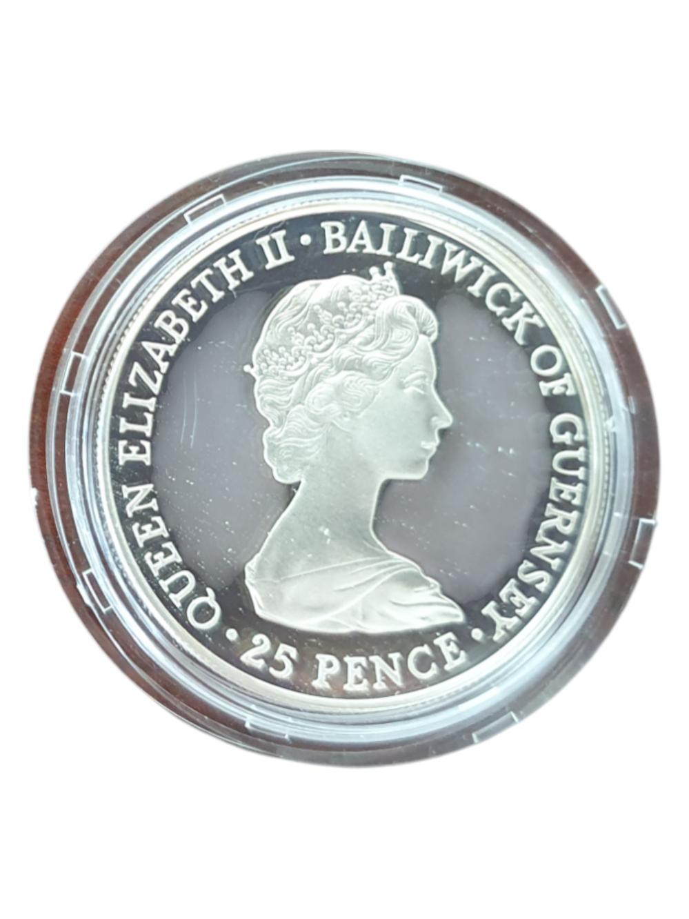 Verenigd Koninkrijk Herdenkingsset Koninklijk Huwelijk 1981 Zilver Proof