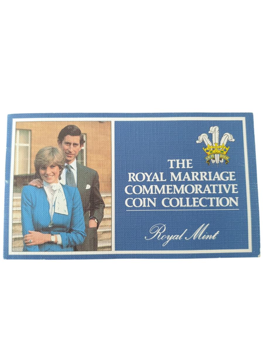 Verenigd Koninkrijk Herdenkingsset Koninklijk Huwelijk 1981 Zilver Proof