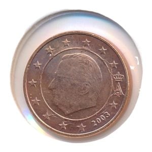 België 1 eurocent 2003