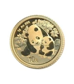 China gouden munt - 10 Yuan