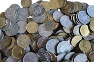 250 gram Egypte diverse munten