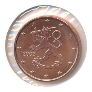 Finland 1 eurocent 2003