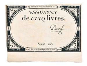 Frankrijk 5 livres 1793