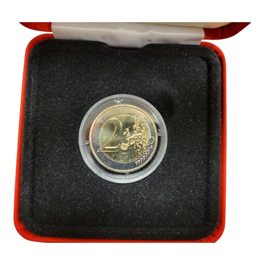 Grace Kelly 2 euromunt 2007 in doosje