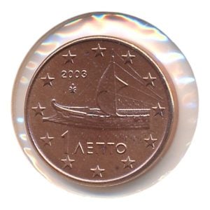 Griekenland 1 eurocent 2003