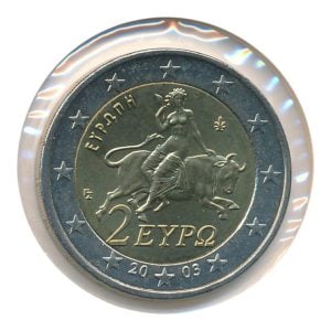 Griekenland 2 euro 2003