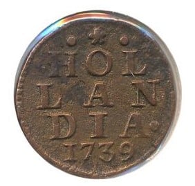 Holland Duit 1739