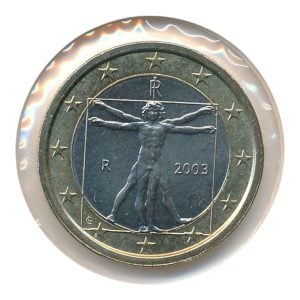 Italië 1 euro 2003