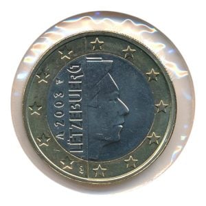 Luxemburg 1 euro 2003