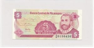 Nicaragua 5 centavo 1991
