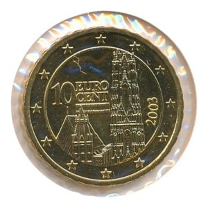 Oostenrijk 10 eurocent 2003
