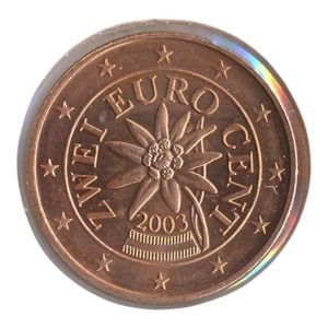 Oostenrijk 2 eurocent 2003