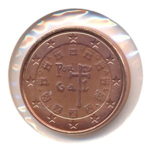 Portugal 1 eurocent 2003