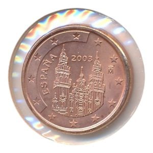 Spanje 1 eurocent 2003