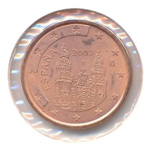 Spanje 2 eurocent 2003