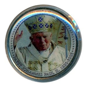 Vaticaanstad 2 Euro 2005 bewerkt - Paus Johannes Paulus II