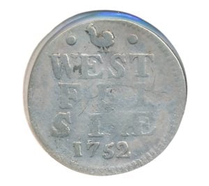West-Friesland 2 Stuiver 1752