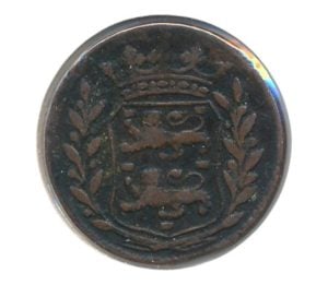 West-Friesland Duit 1739