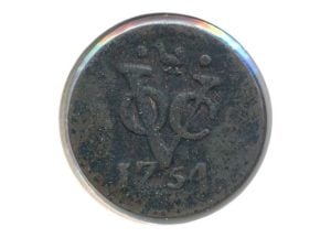 West-Friesland Duit (VOC) 1754