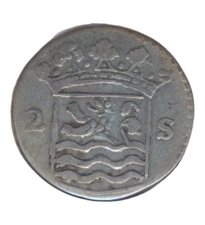 Zeeland 2 Stuiver 1745