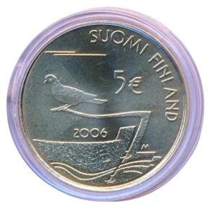 Finland 5 Euro 2006 BU - Ålands demilitarisering 150 jaar