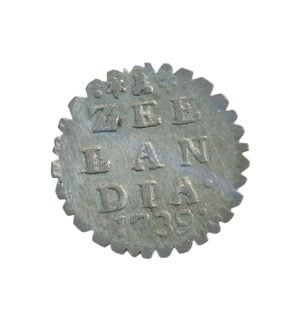 Zeeland 1 Stuiver (Bewerkt) 1739