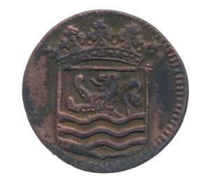 Zeeland Duit (VOC) 1735