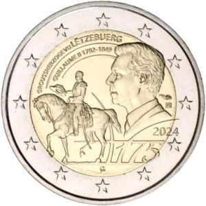 Luxemburg 2 Euro 2024 Guillaume II