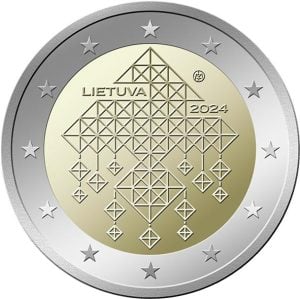 Litouwen 2 Euro 2024 Strotuinen tradities