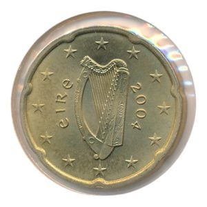 Ierland 20 eurocent 2004
