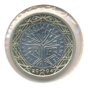 Frankrijk 1 euro 2004