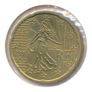 Frankrijk 20 eurocent 2004