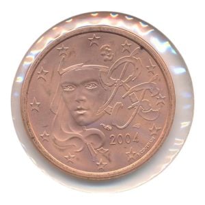 Frankrijk 5 eurocent 2004