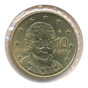 Griekenland 10 eurocent 2004