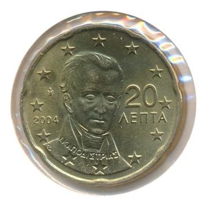 Griekenland 20 eurocent 2004