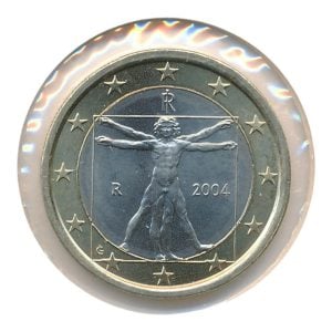 Italië 1 euro 2004