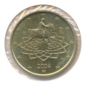 Italië 50 eurocent 2004