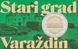 Kroatië 2 Euro 2024 Varaždin in coincard