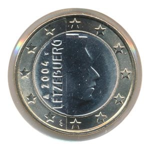 Luxemburg 1 euro 2004