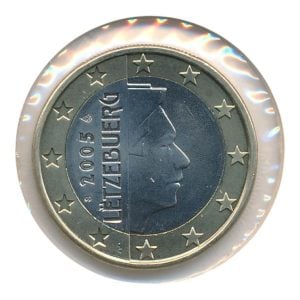 Luxemburg 1 euro 2005