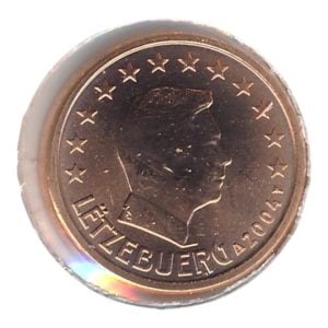 Luxemburg 1 eurocent 2004