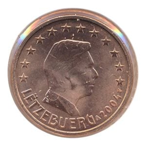 Luxemburg 5 eurocent 2004