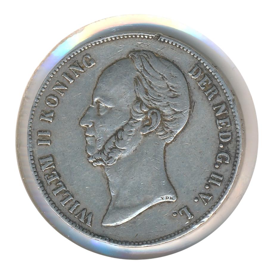 Nederland 2.5 Gulden 1848 Willem II