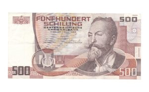 Oostenrijk 500 Schilling 1985 (Zeer fraai)