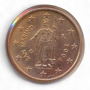 San Marino 2 eurocent 2004