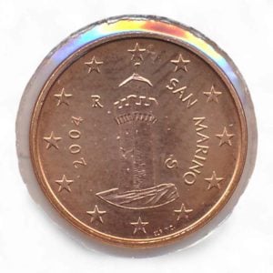 San Marino 1 eurocent 2004