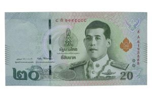 Thailand 20 Baht 2018