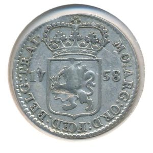Utrecht 1/4 Gulden 1758