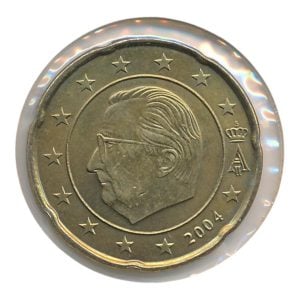 België 20 eurocent 2004