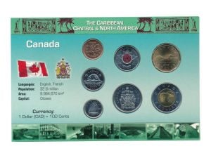 Canada Muntset Dollar/Cents
